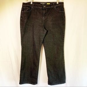 Style and Co size 16W Petite straight leg black